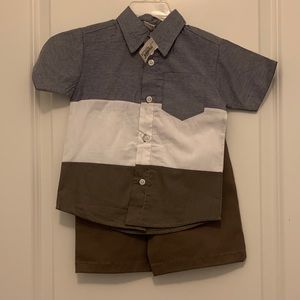 NEW! Baby 18 month matching set! Shorts and shirt!